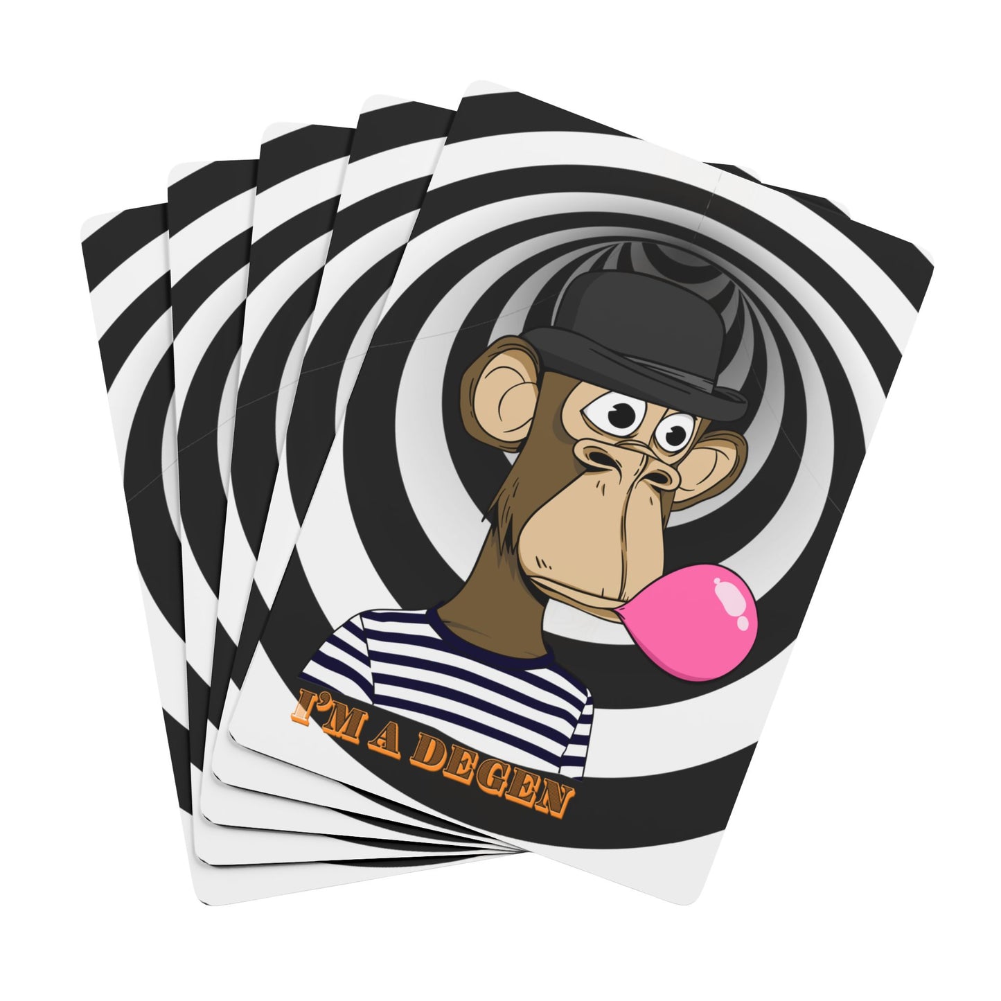 Pancho Poppins "I'm A Degen" Special Edition Playing Cards