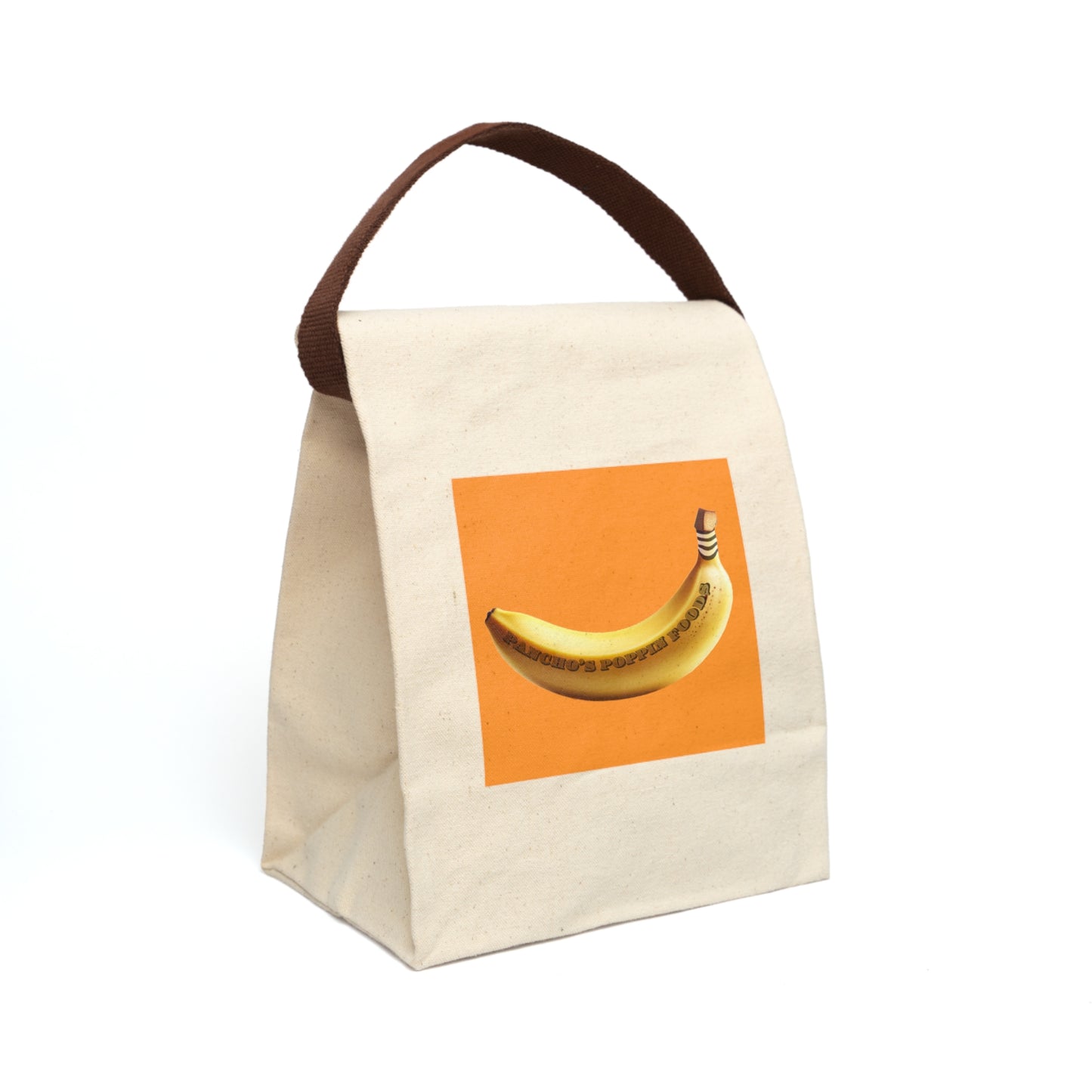 Canvas Lunch Bag With Strap