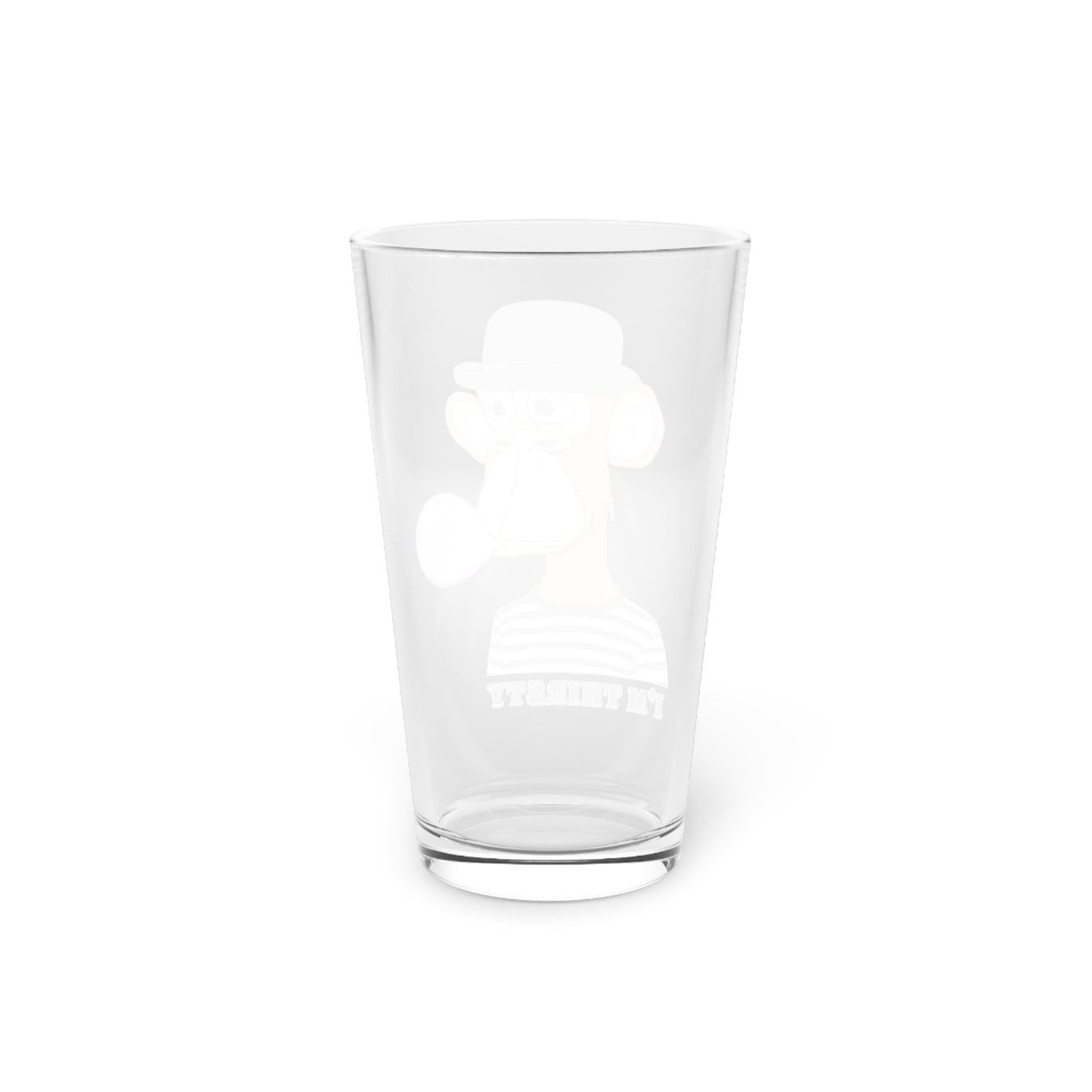 Pancho Poppins "I'm Thirsty" Pint Glass, 16oz
